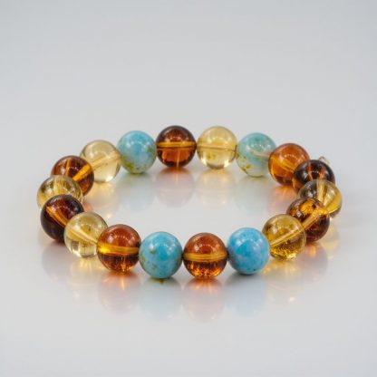 Elemental Harmony: Custom Crystal Bracelet for Energy & Balance