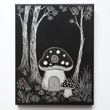 Enchanted Forest Ceramic Panel Art