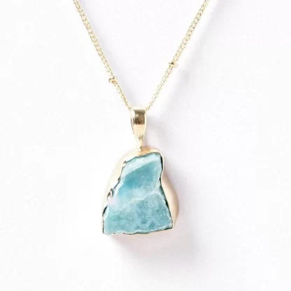 Delicate Clear Quartz Crystal Point Necklace